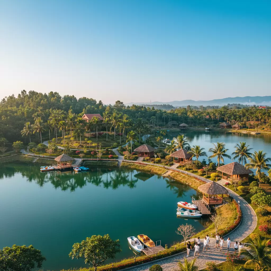 Hồ Bình An Bình Dương: Kinh Nghiệm Câu Cá & Cắm Trại Cuối Tuần