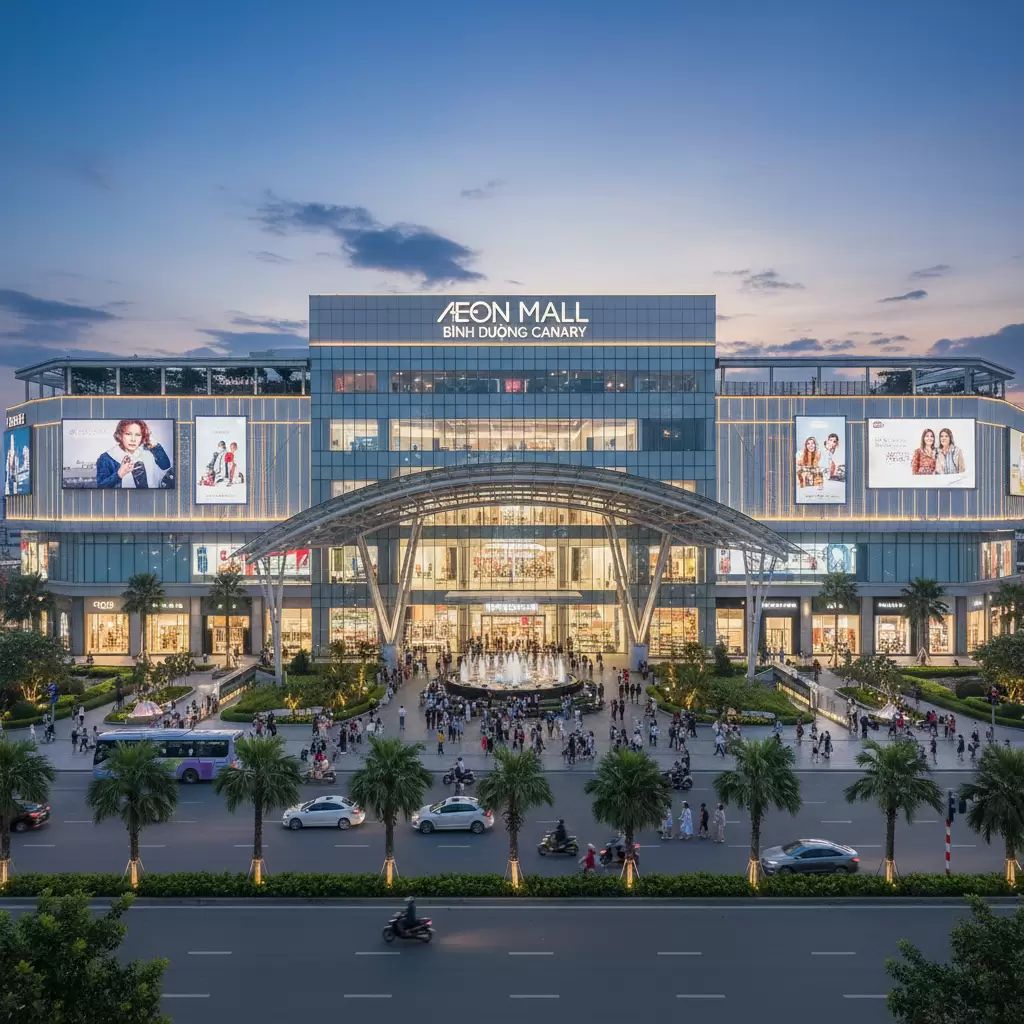 Các khu trung tâm thương mại tích hợp đầy đủ tiện ích giải trí cho giới trẻ