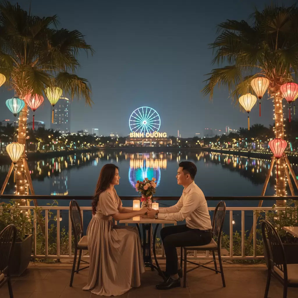 Top Địa Điểm Hẹn Hò Lãng Mạn Ở Bình Dương Buổi Tối Cho Các Cặp Đôi