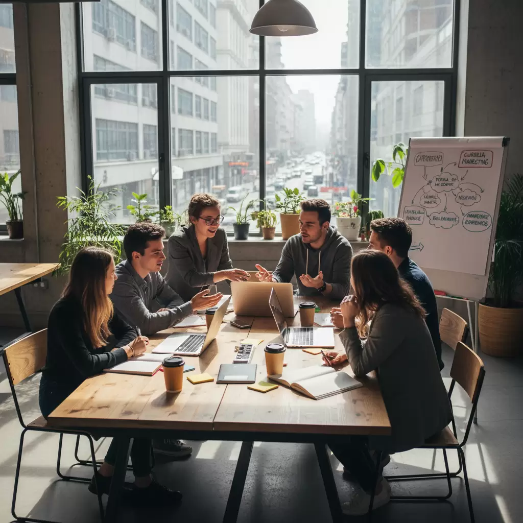 Kỹ năng làm việc nhóm và sự chủ động là yếu tố quan trọng khi thực tập Marketing