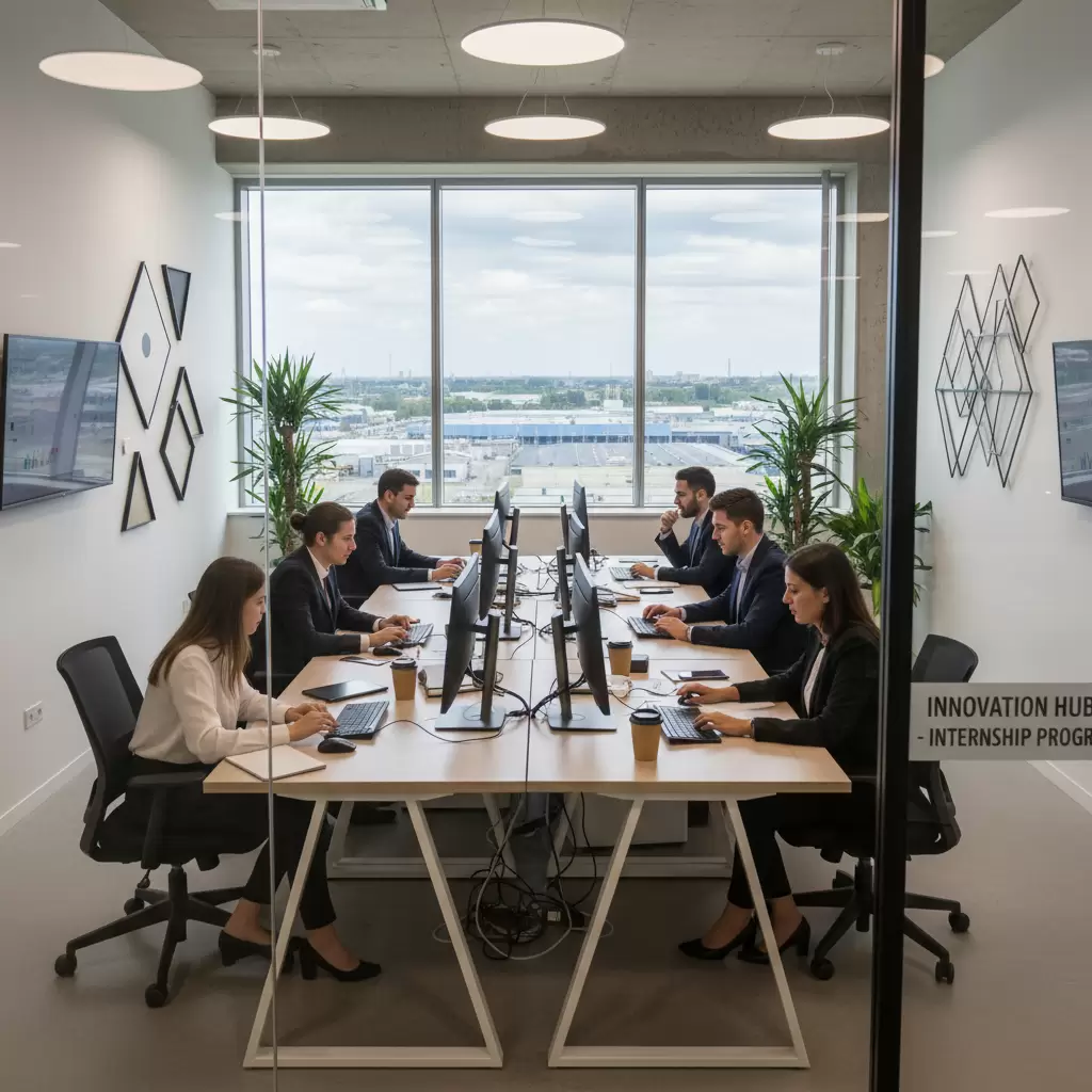 Môi trường làm việc chuyên nghiệp giúp sinh viên phát triển toàn diện kỹ năng