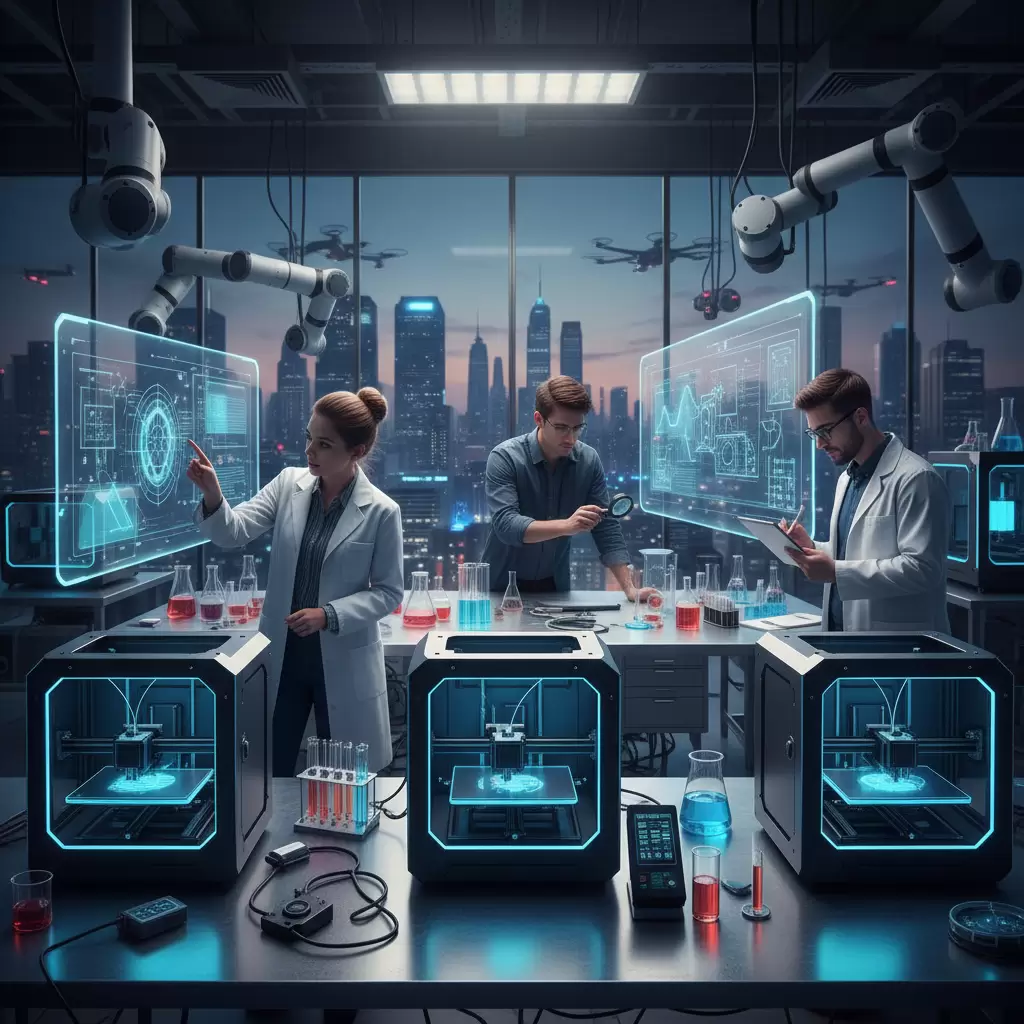 Hệ thống Fablab hiện đại tại BIIC hỗ trợ tối đa cho việc chế tạo sản phẩm mẫu