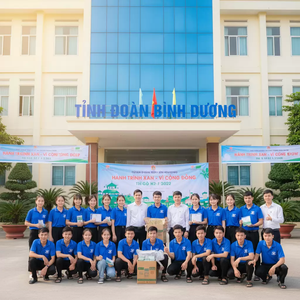 gemini_image_1769834255 Tỉnh Đoàn Bình Dương là đơn vị nòng cốt trong các phong trào tình nguyện tại địa phương